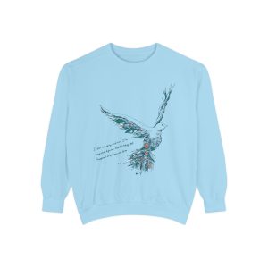 Dove - Hanorac unisex vopsit în haine