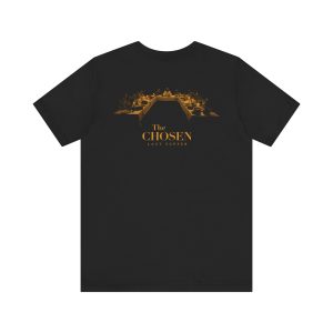 The Table is Set - Tricou unisex cu mânecă scurtă din jerseu