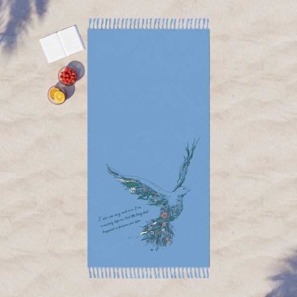 Dove - Pânză de plajă Boho - imagine 2
