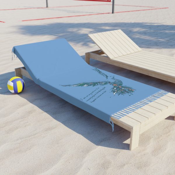Dove - Pânză de plajă Boho - imagine 3