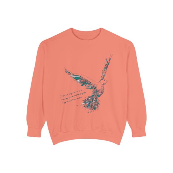 Dove - Hanorac unisex vopsit în haine - imagine 6