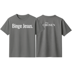 Tricou - Binge Jesus | Gri