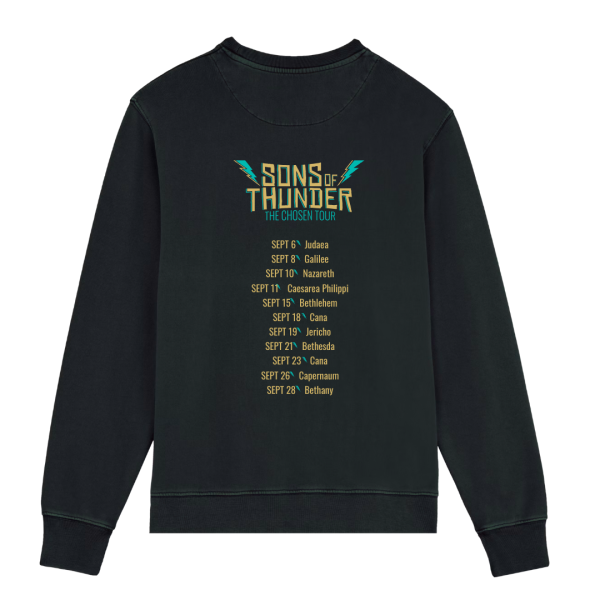 Bluză - Sons of Thunder | Neagră - imagine 3