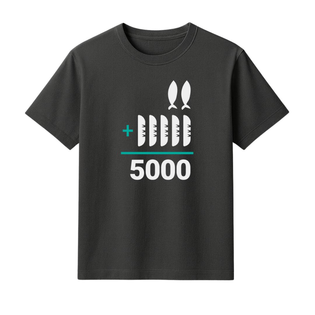 Tricou - Impossible Math | Negru - imagine 2