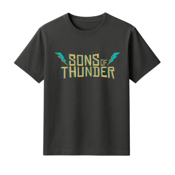 Tricou - Sons of Thunder | Negru - imagine 2