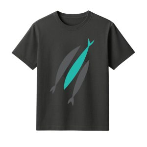 Tricou - Three Fish | Negru