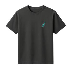 Tricou - Three small Fish | Negru