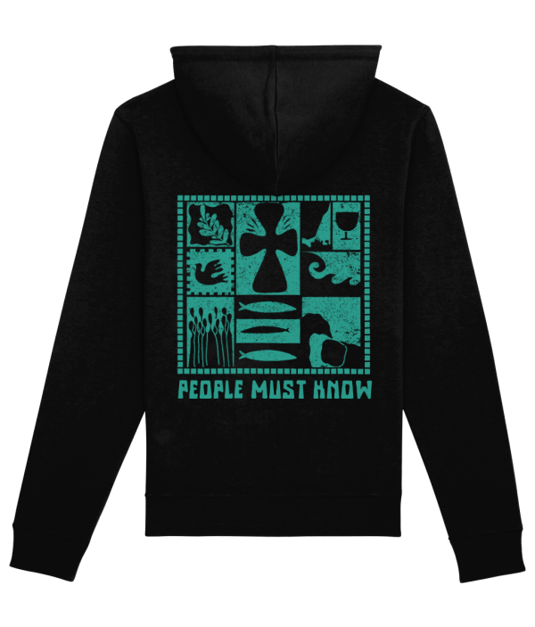 People Must Know – Hanorac supradimensionat (unisex) - imagine 2